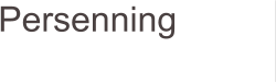 Persenning